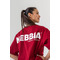 Футболка Nebbia Oversized T-shirt GYM ESSENTIALS Dark Red 381