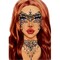 Маскарадна наклейка з коштовностями Leg Avenue Masquerade face jewels sticker O/S