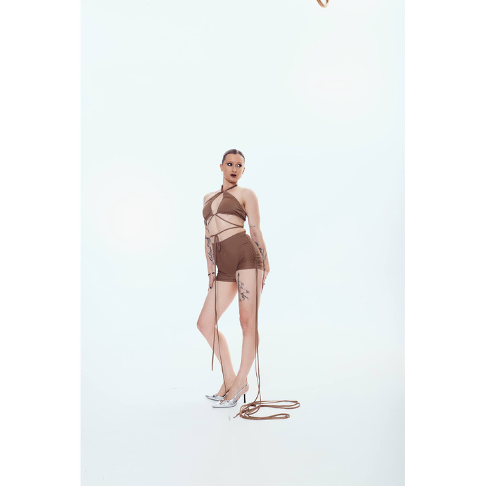 TRUE shorts Mocha nude biflex_ мокко бежевий