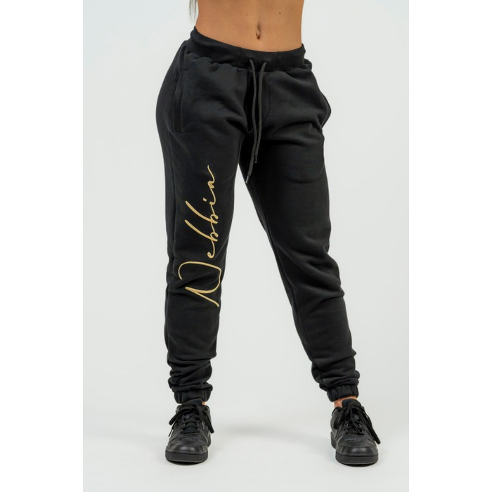 Штани Nebbia Women's High-Waist Joggers INTENSE Signature Gold 846