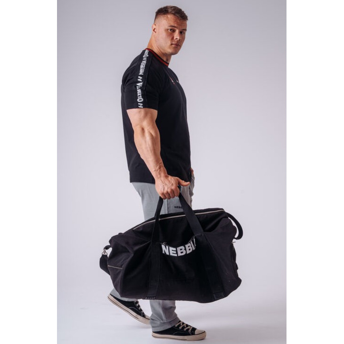 Футболка NEBBIA x Olympia Muscle Cover T-Shirt Black 942