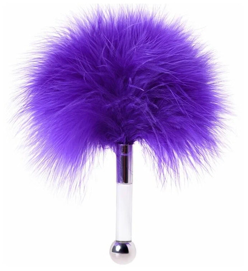 Пушок на короткой ручке Runye, фиолетовый