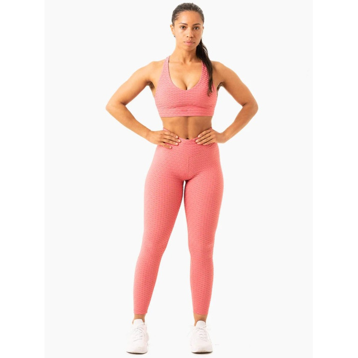 Леггинсы Optic Scrunch Bum Leggings - Lipstick Pink