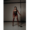 FRAME LEGGINS Burgundy mesh_ сітка бордо
