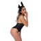 Костюм кролика Daring Intimates Classic Bunny, 3 предмети, чорний, S/M