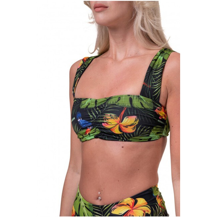 ТОП HIGH-ENERGY BIKINI - TOP JUNGLE GREEN 553