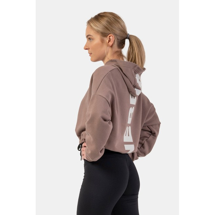 ХУДІ LOOSE FIT CROP HOODIE ICONIC BROWN 421