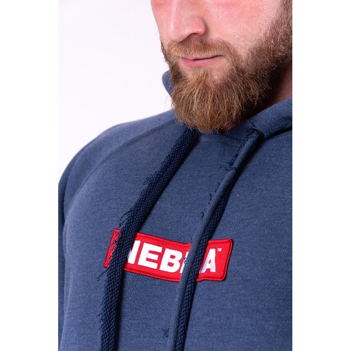 Спортивна кофта Nebbia Red Label hoodie 149 dark blue