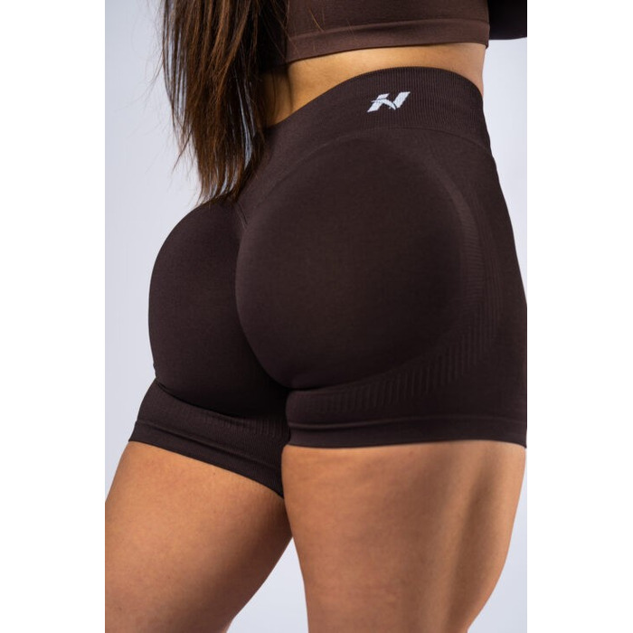 Шорти Nebbia High-Waist Push-Up Shorts POWER Dark Brown 893