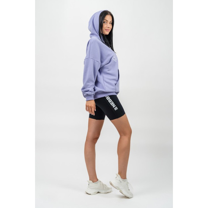 Худі Nebbia Branded Oversized Hoodie Gym Rat Light Purple 256