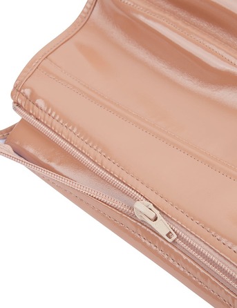 Корсет Star Night из лакированной кожи, на шнуровке, бежевый, M (без коробки)