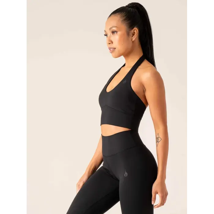 Топ Ryderwear NKD Arch Halter Sports Bra - Black