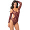 Боді SET THE MOOD BODYSUIT PURPLE, OS