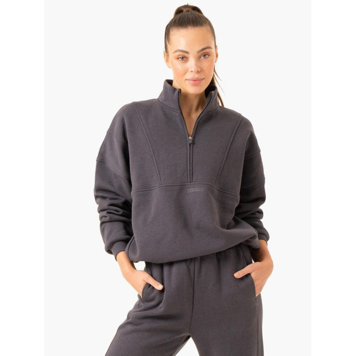 Толстовка Sideline Half Zip Jumper - Charcoal