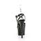 Босоніжки Pleaser Adore-724 на підборах 7 дюймів, з відкритим носком 2 3/4 дюйма та перехресними ремінцями, чорні