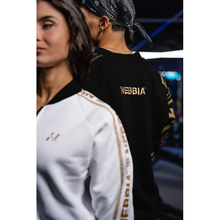 Бомбер Nebbia Gold Heritage Bomber – Black 717