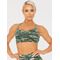 Топ Ryderwear Wild Tied Up Sports Bra Tiger Green