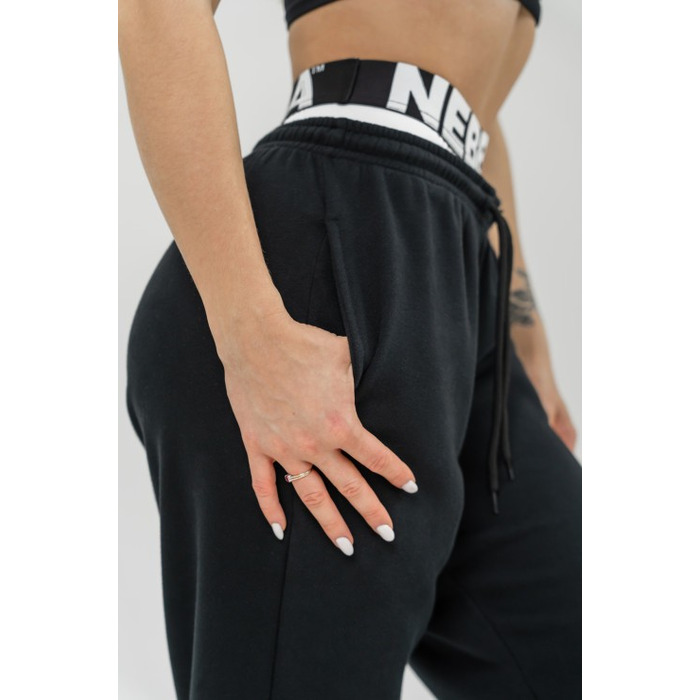 Штани Nebbia Fitness Sweatpants MUSCLE MOMMY Black 623