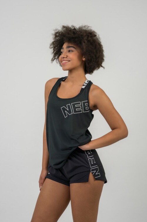 Майка FIT Activewear Tank Top 'Racer Back” Black 441
