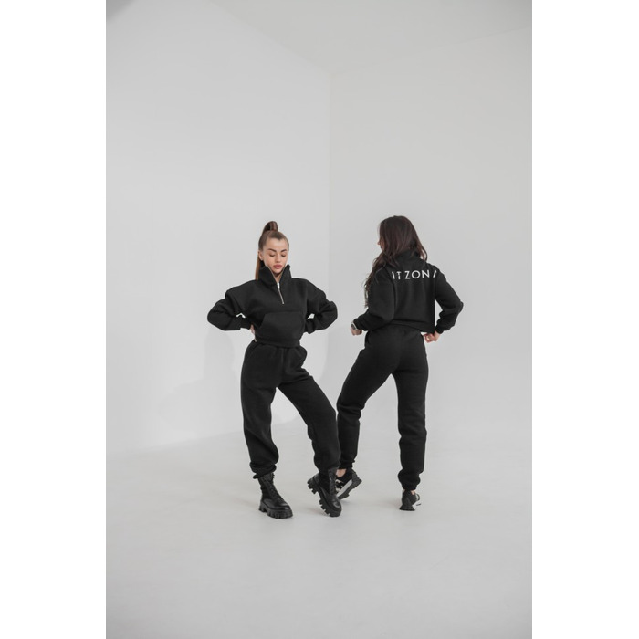 Штани на флисе Victory Winter Style On Fleece Black/One Size