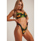 КУПАЛЬНІ Nebbia ТРУСИКИ EARTH POWERED BRASIL BIKINI - BOTTOM JUNGLE GREEN 557