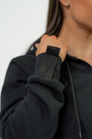 Худі Nebbia Women's Classic Zip-Up Hoodie INTENSE Signature Black 845