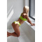 КУПАЛЬНІ Nebbia ТРУСИКИ CLASSIC BRAZIL BIKINI BOTTOM GREEN 454
