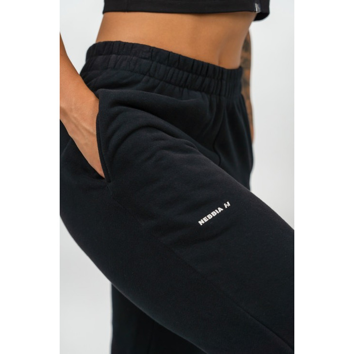 Штани Nebbia Oversized Joggers With Pockets Gym Time Black 281