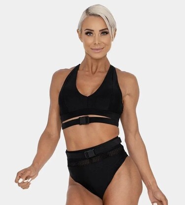 Топ Ryderwear Wet Look Active Bikini Sports Bra