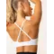 Топ Ryderwear NKD Low Neck Sports Bra - White