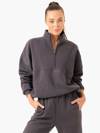Толстовка Sideline Half Zip Jumper - Charcoal