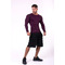 Чоловічий лонгслів Nebbia Hero Compression Shirt 146 Burgundy Bordo