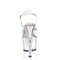 Босоніжки Pleaser Adore-710G *7 дюймів на підборах, 2 3/4 дюйма з ремінцем на щиколотці PF з блискітками, білі