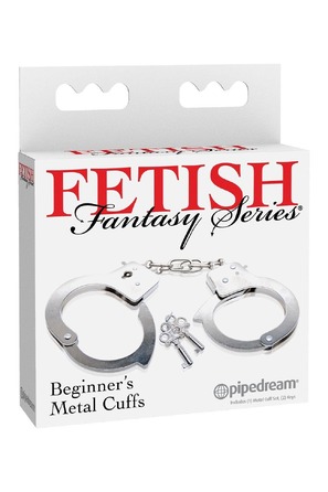 Металлические наручники Pipedream Fetish Fantasy Series серебристые