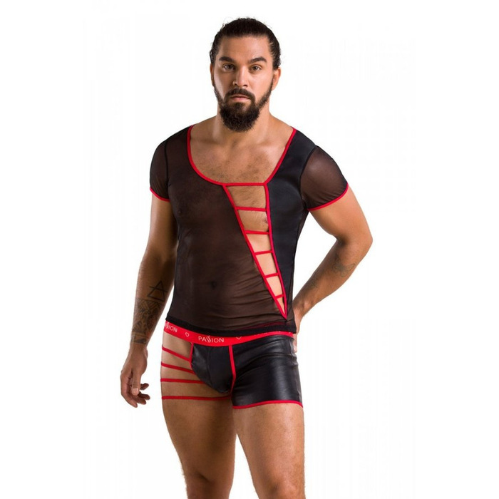 Комплект для чоловіків 055 SET MARK black L/XL