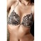 Бюстгальтер на кісточках Baci Lingerie Leopard Padded Underwire Bra з леопардовим принтом, 36C