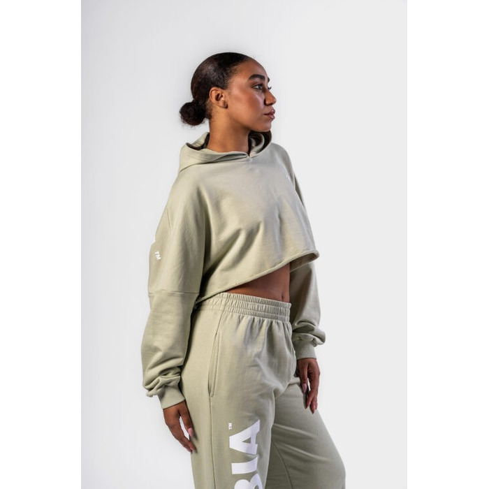 Худі Nebbia Oversized Hoodie OWN YOUR POWER Light Green 433