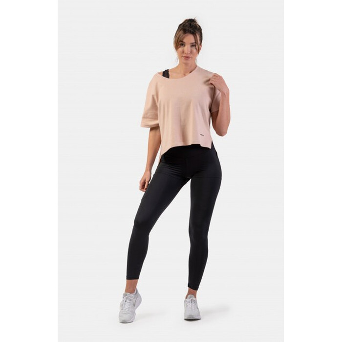 Футболка Organic Cotton Loose Fit 'The Minimalist” Crop Top 417 Salmon
