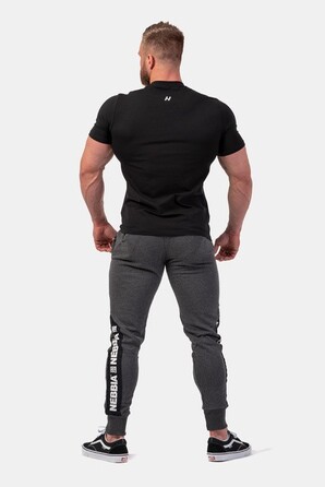 ФУТБОЛКА MINIMALIST LOGO NEBBIA T-SHIRT BLACK 291