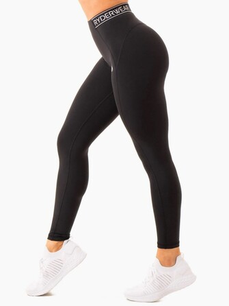 Легінси Level Up High Waisted Scrunch Leggings - Black