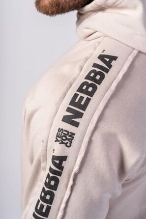 Худі Nebbia Washed Hoodie HERITAGE Light Grey 793