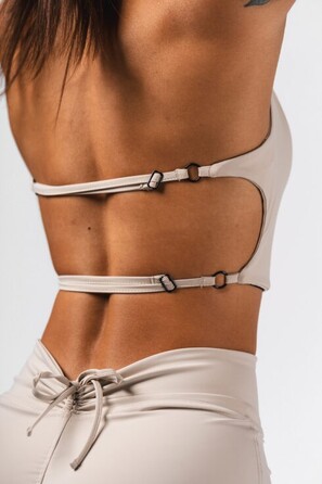 Топ Deni x NEBBIA Sports Crop Tank Cream 309